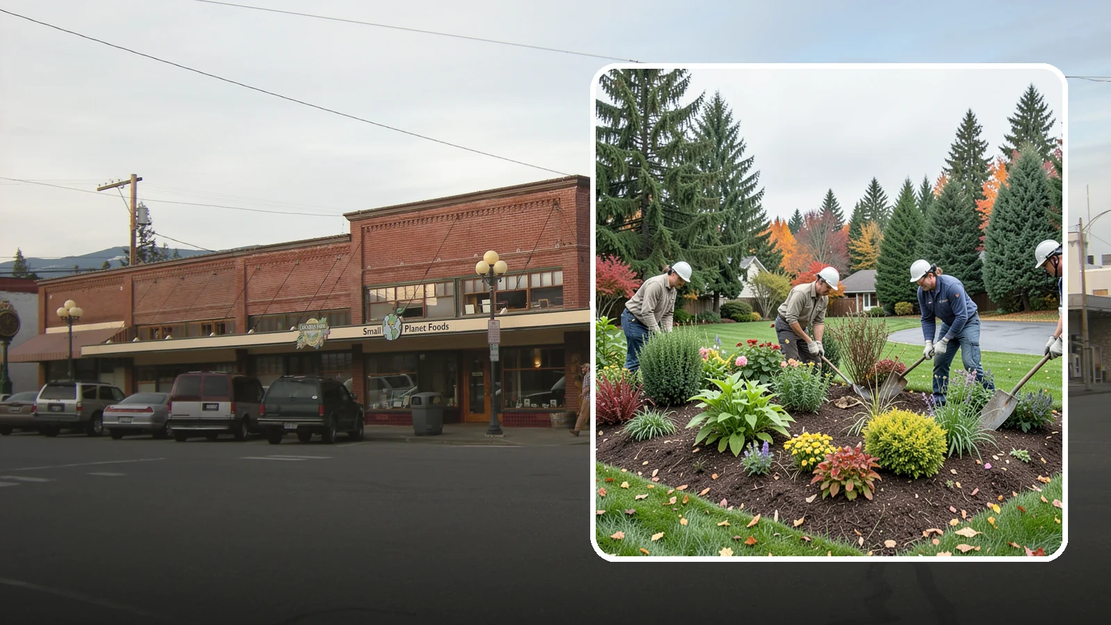 Bed Cleanup in Sedro-Woolley, Skagit County, WA - We clear leaves, weeds, spent growth, and winter debris to restore order to your Pacific Northwest planting beds.