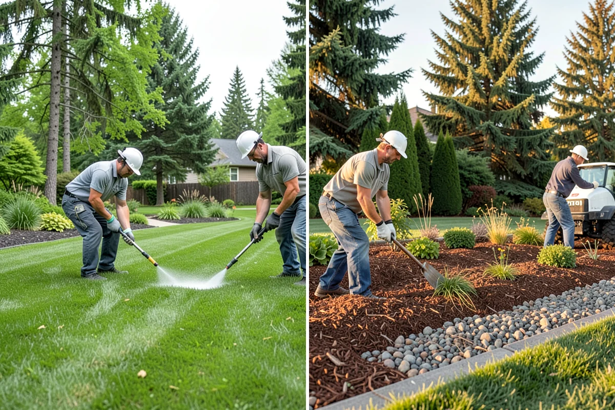 Bed Cleanup in Sedro-Woolley, Skagit County, WA - Walk the beds and identify plants to keep versus remove