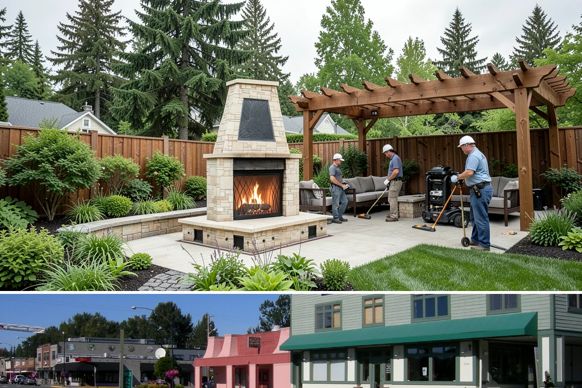 Bed Cleanup in Snoqualmie, King County, WA - Most valuable in late fall after leaf drop and again in early spring before Puget Sound weeds take hold.