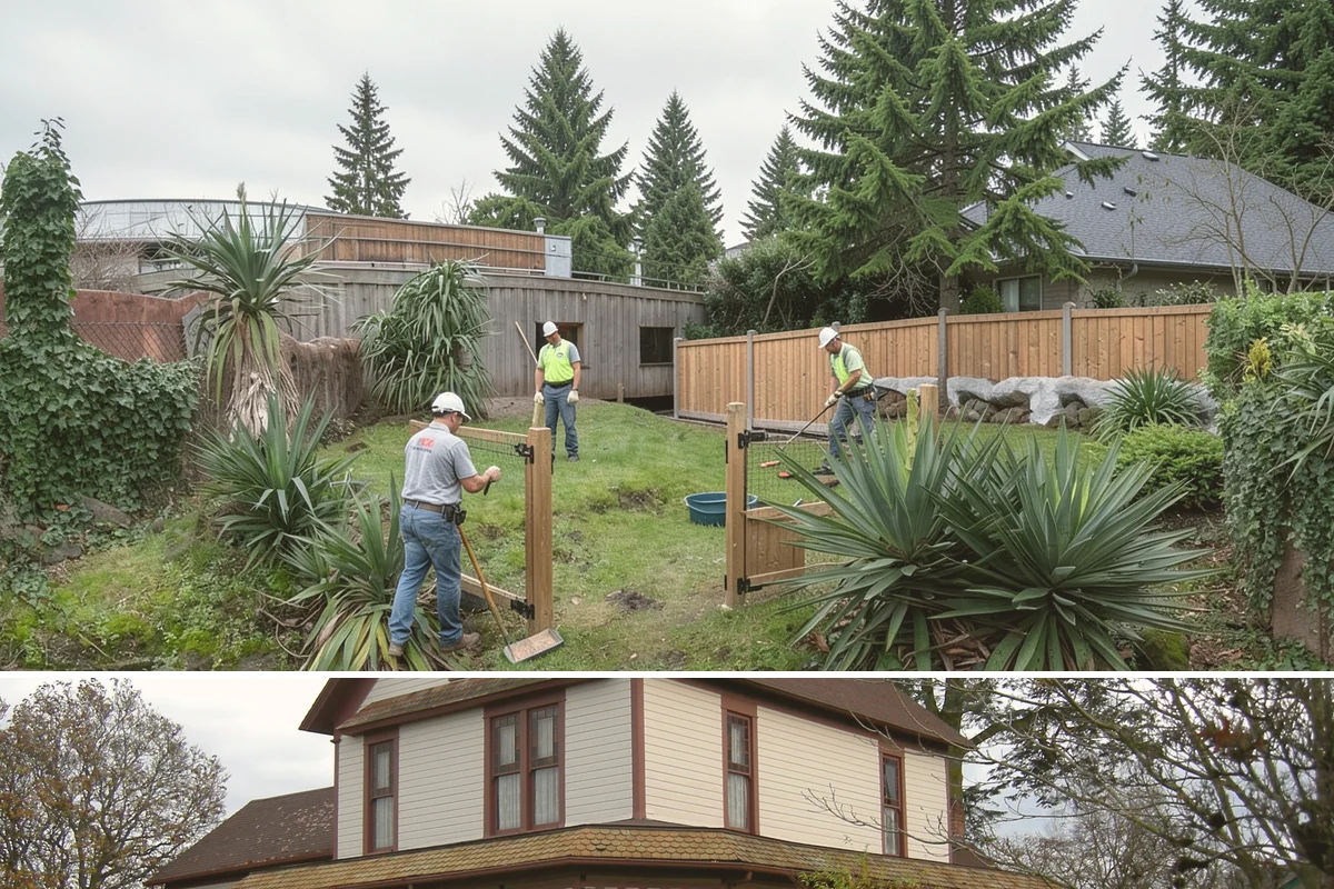 Bed Cleanup in Sumner, Pierce County, WA - Most valuable in late fall after leaf drop and again in early spring before Puget Sound weeds take hold.