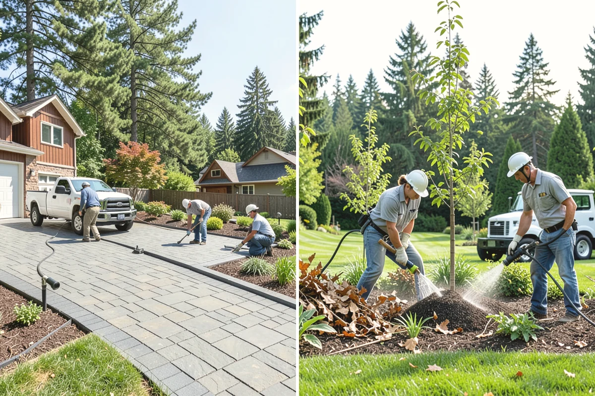 Bed Cleanup in Tacoma, Pierce County, WA - Walk the beds and identify plants to keep versus remove