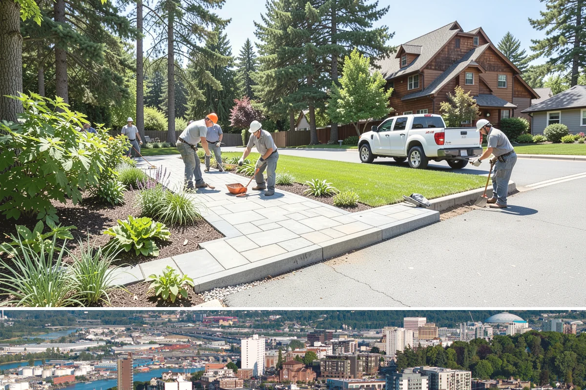 Bed Cleanup in Tacoma, Pierce County, WA - Most valuable in late fall after leaf drop and again in early spring before Puget Sound weeds take hold.