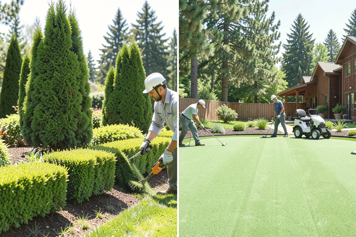 Bed Cleanup in Tukwila, King County, WA - Walk the beds and identify plants to keep versus remove
