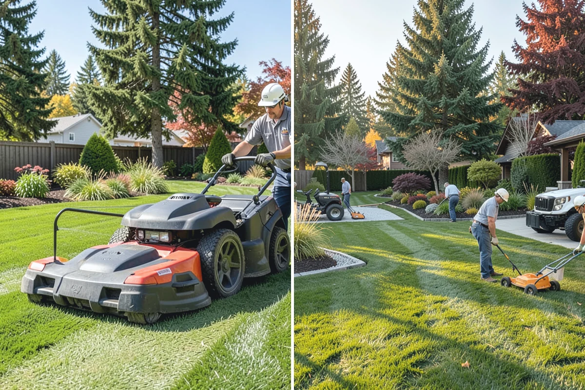 Bed Cleanup in Wilkeson, Pierce County, WA - Walk the beds and identify plants to keep versus remove