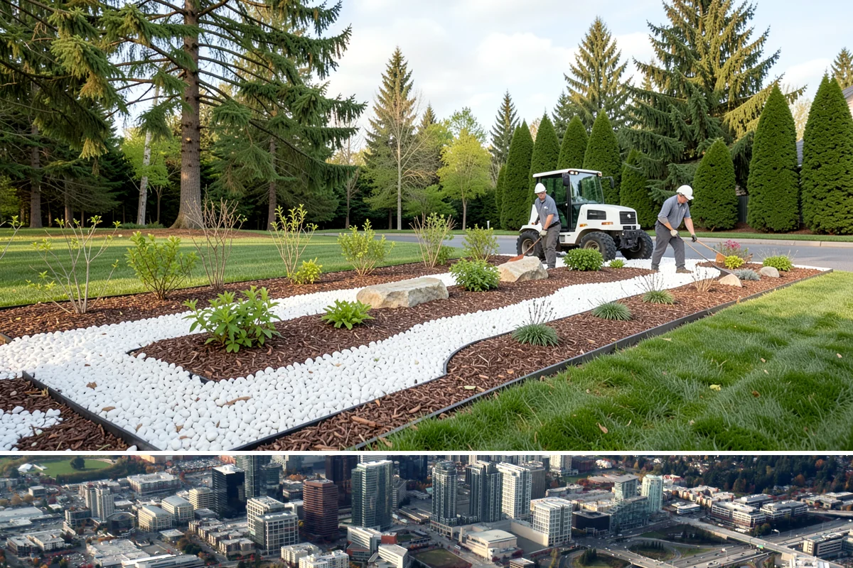 Bed Cultivation in Bellevue, King County, WA - Best in spring as soils warm and drain, or early fall, avoiding the waterlogged depths of a Puget Sound winter.