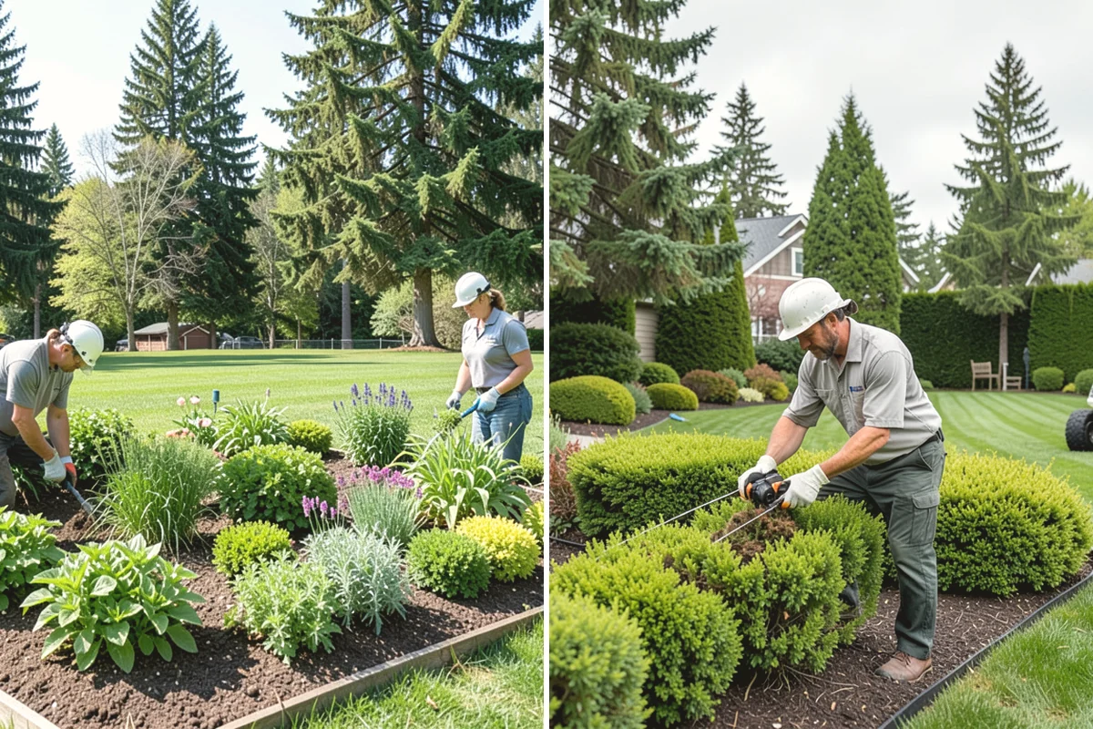 Bed Cultivation in Duvall, King County, WA - Inspect soil compaction and moisture between plantings