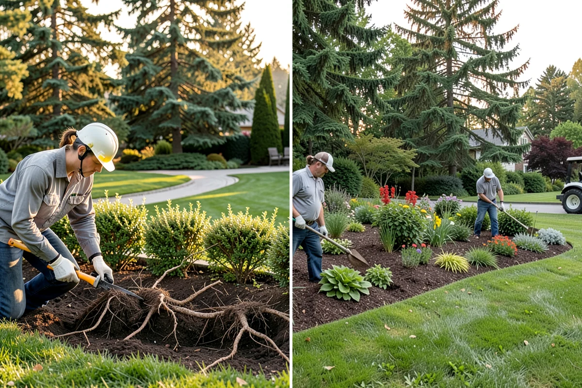 Bed Cultivation in Everett, Snohomish County, WA - Inspect soil compaction and moisture between plantings