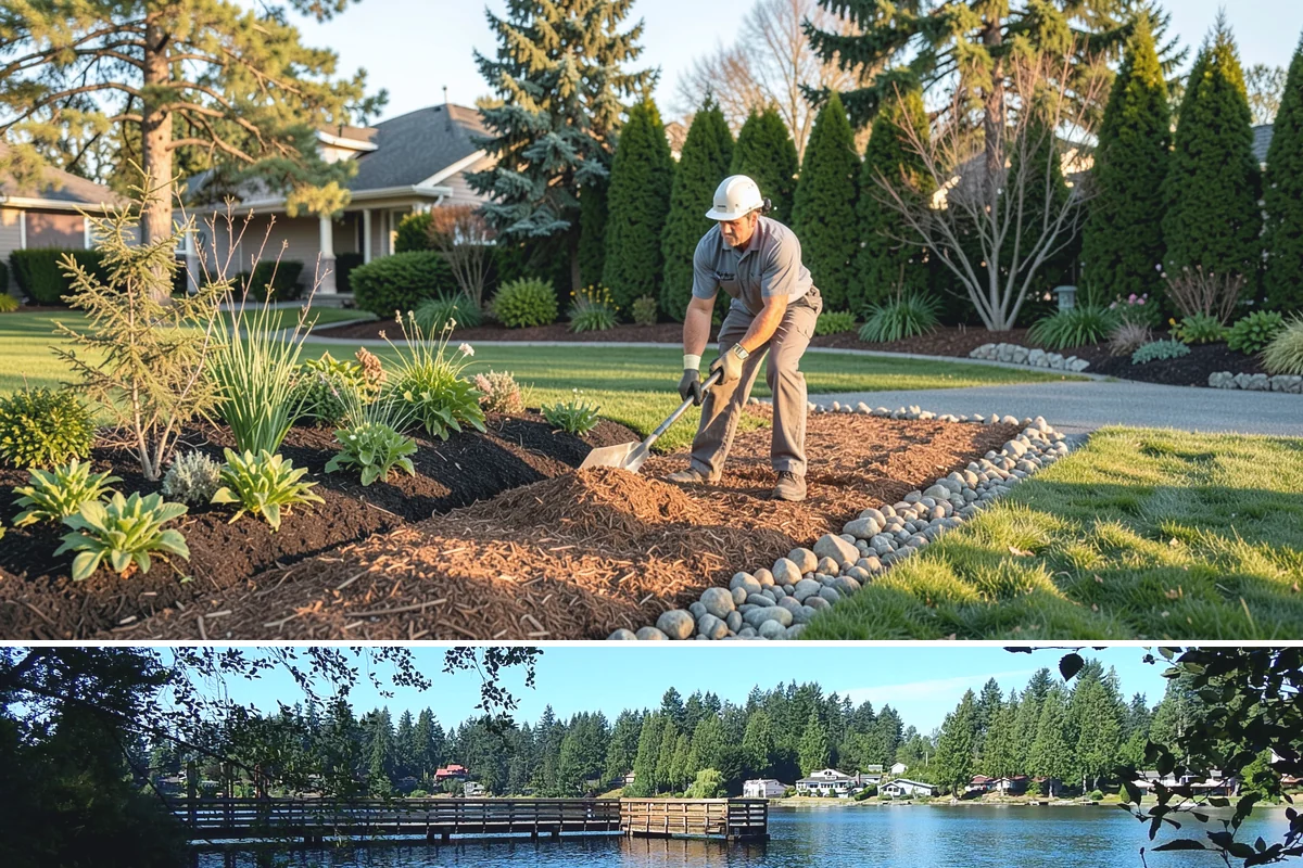 Bed Cultivation in Federal Way, King County, WA - Best in spring as soils warm and drain, or early fall, avoiding the waterlogged depths of a Puget Sound winter.