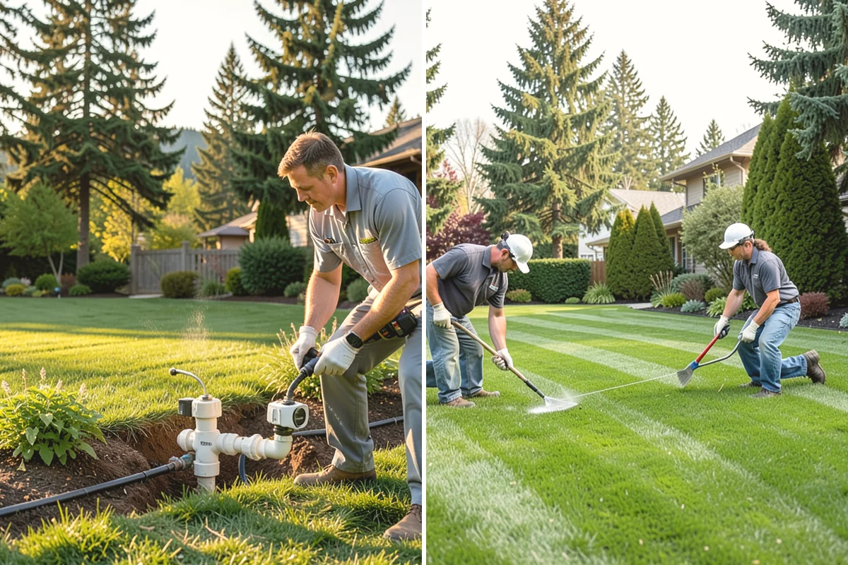 Bed Cultivation in University Place, Pierce County, WA - Inspect soil compaction and moisture between plantings
