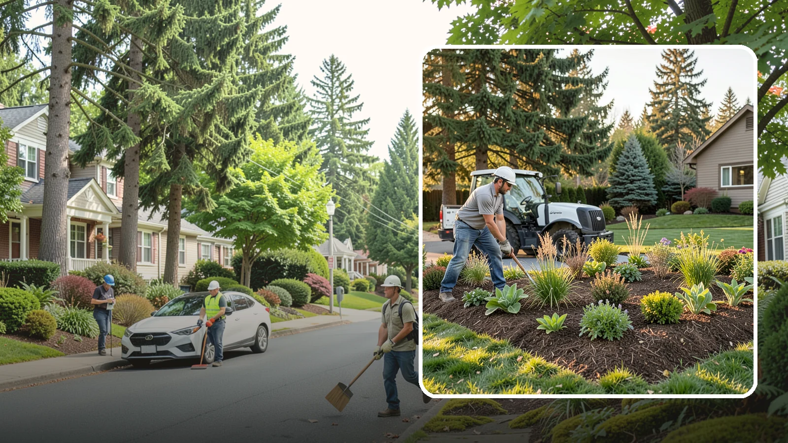 Bed Expansion in Beaux Arts Village, King County, WA - We enlarge your existing planting beds to accommodate new plants, better proportions, and easier maintenance across your Puget...