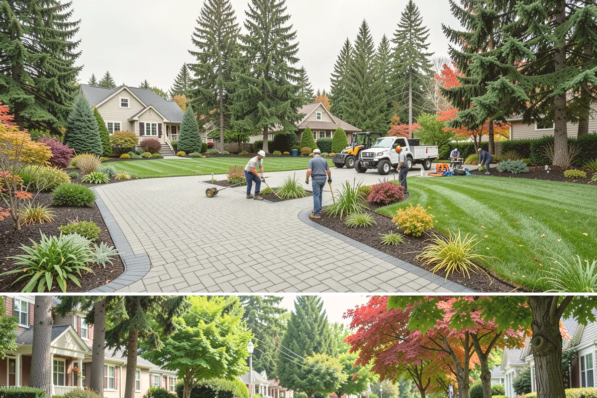 Bed Expansion in Beaux Arts Village, King County, WA - Best done in the cool, moist windows of spring or early autumn so freshly opened soil settles before Puget Sound's summer dry...