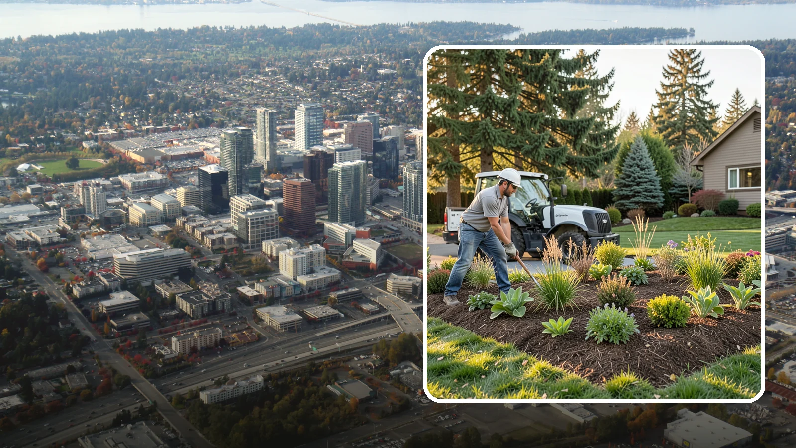 Bed Expansion in Bellevue, King County, WA - We enlarge your existing planting beds to accommodate new plants, better proportions, and easier maintenance across your Puget...
