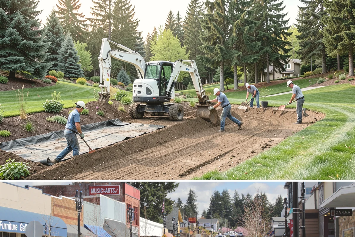 Bed Expansion in Bothell, King County, WA - Best done in the cool, moist windows of spring or early autumn so freshly opened soil settles before Puget Sound's summer dry...