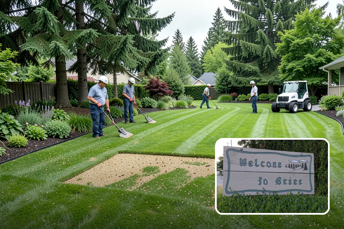 Bed Expansion in Brier, Snohomish County, WA - Creates room for additional plants and layered design