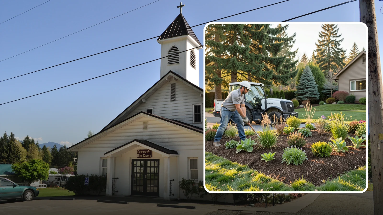 Bed Expansion in Concrete, Skagit County, WA - We enlarge your existing planting beds to accommodate new plants, better proportions, and easier maintenance across your Puget...