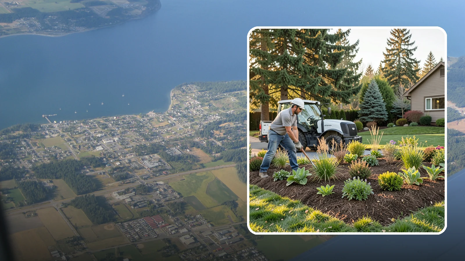 Bed Expansion in Coupeville, Island County, WA - We enlarge your existing planting beds to accommodate new plants, better proportions, and easier maintenance across your Puget...