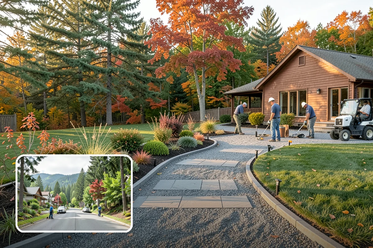 Bed Expansion in Darrington, Snohomish County, WA - Creates room for additional plants and layered design
