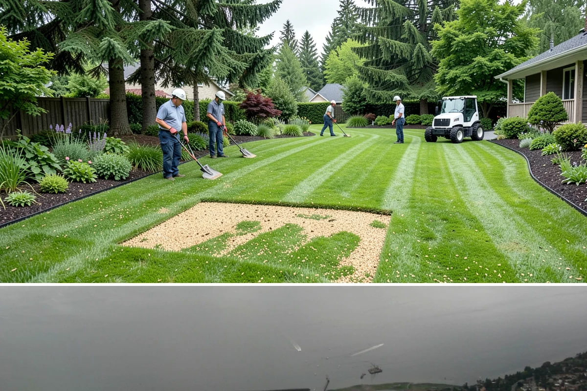 Bed Expansion in Des Moines, King County, WA - Best done in the cool, moist windows of spring or early autumn so freshly opened soil settles before Puget Sound's summer dry...