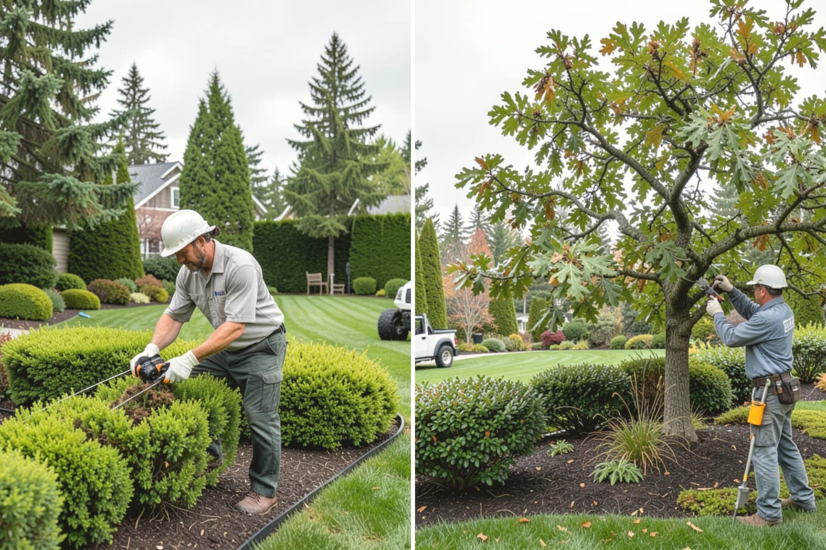 Bed Expansion in Edgewood, Pierce County, WA - Lay out the new bed shape with you and mark the perimeter