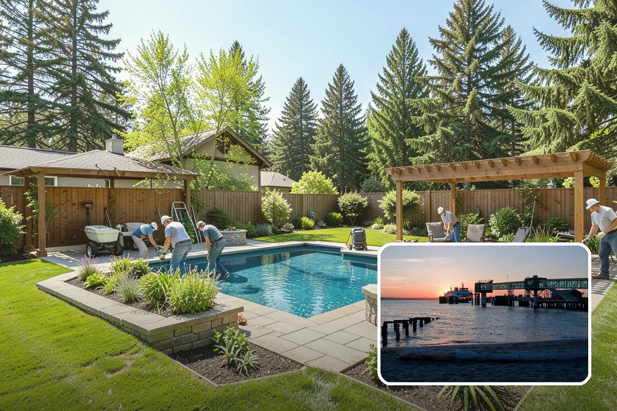 Bed Expansion in Edmonds, Snohomish County, WA - Creates room for additional plants and layered design