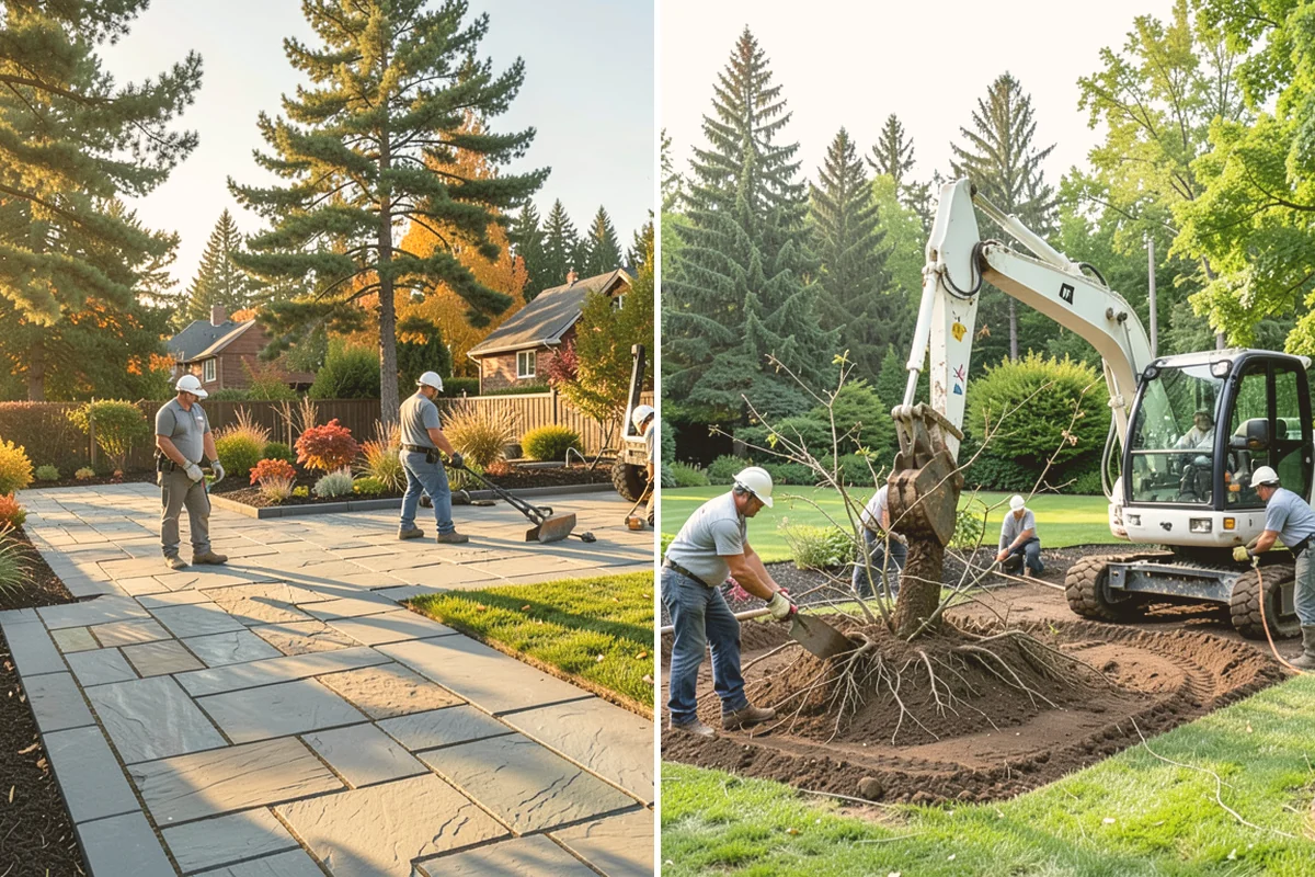 Bed Expansion in Edmonds, Snohomish County, WA - Lay out the new bed shape with you and mark the perimeter