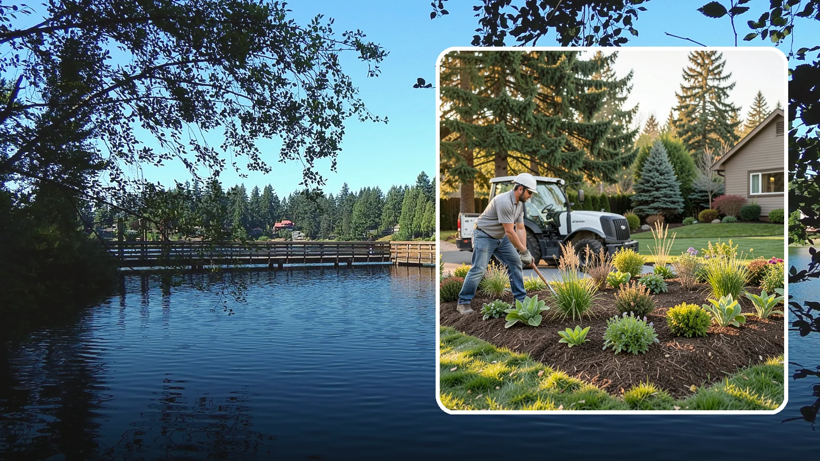 Bed Expansion in Federal Way, King County, WA - We enlarge your existing planting beds to accommodate new plants, better proportions, and easier maintenance across your Puget...
