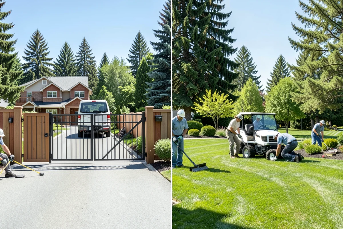 Bed Expansion in Federal Way, King County, WA - Lay out the new bed shape with you and mark the perimeter