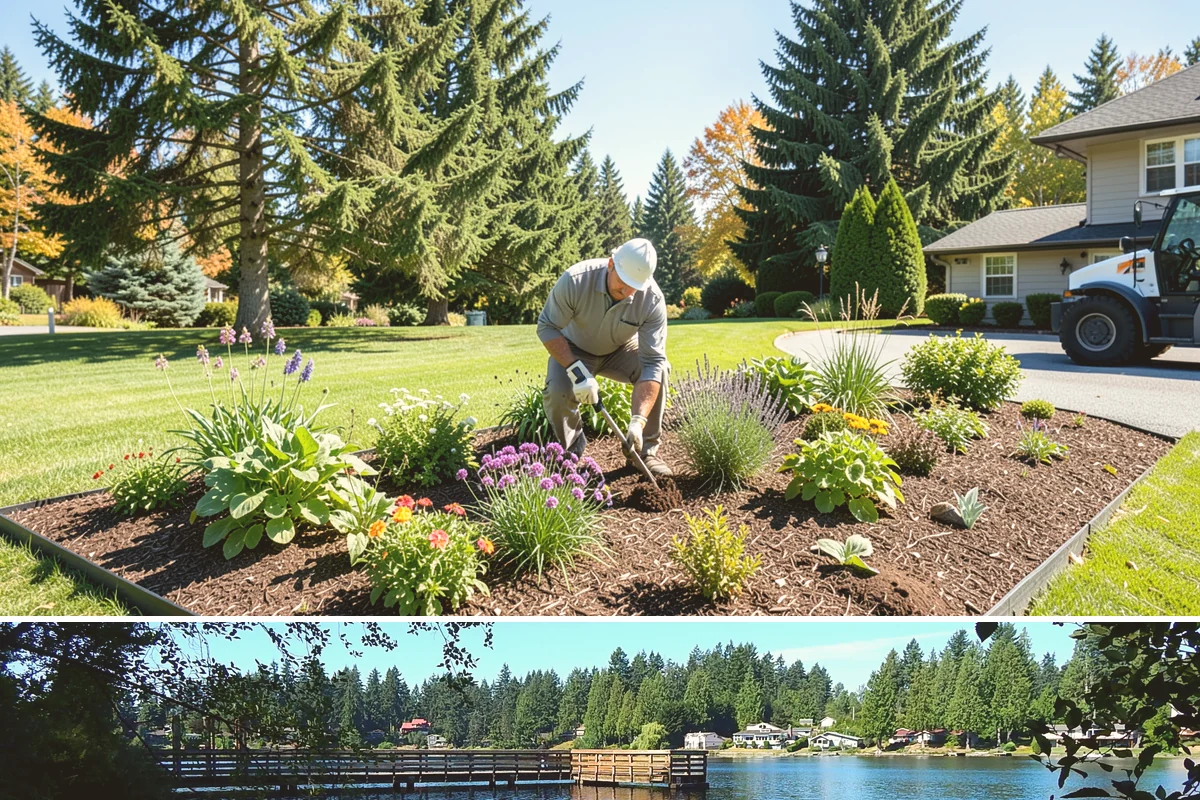 Bed Expansion in Federal Way, King County, WA - Best done in the cool, moist windows of spring or early autumn so freshly opened soil settles before Puget Sound's summer dry...