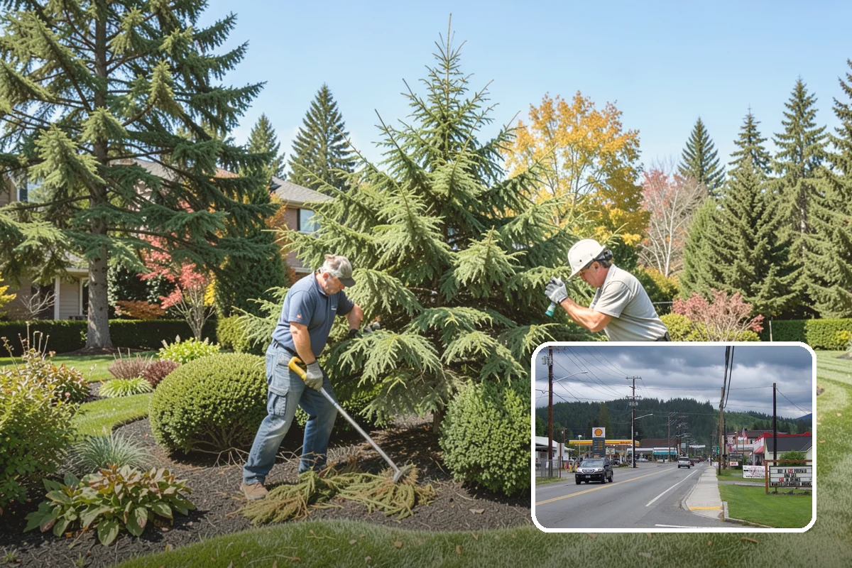 Bed Expansion in Granite Falls, Snohomish County, WA - Creates room for additional plants and layered design