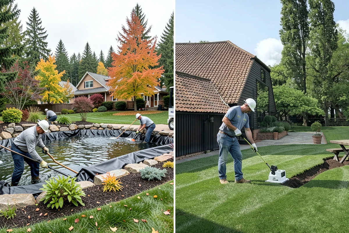 Bed Expansion in Hunts Point, King County, WA - Lay out the new bed shape with you and mark the perimeter