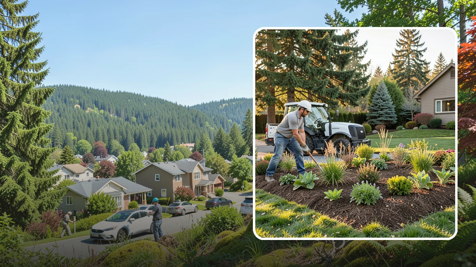 Bed Expansion in Index, Snohomish County, WA - We enlarge your existing planting beds to accommodate new plants, better proportions, and easier maintenance across your Puget...
