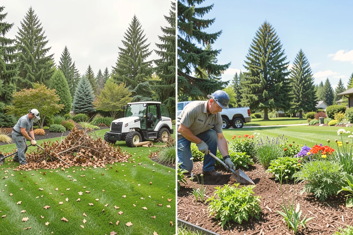 Bed Expansion in Index, Snohomish County, WA - Lay out the new bed shape with you and mark the perimeter