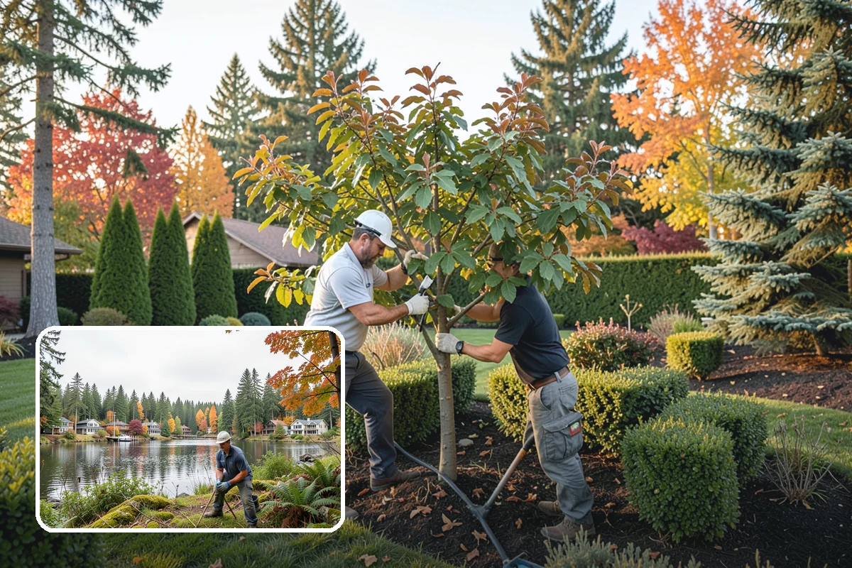 Bed Expansion in La Conner, Skagit County, WA - Creates room for additional plants and layered design