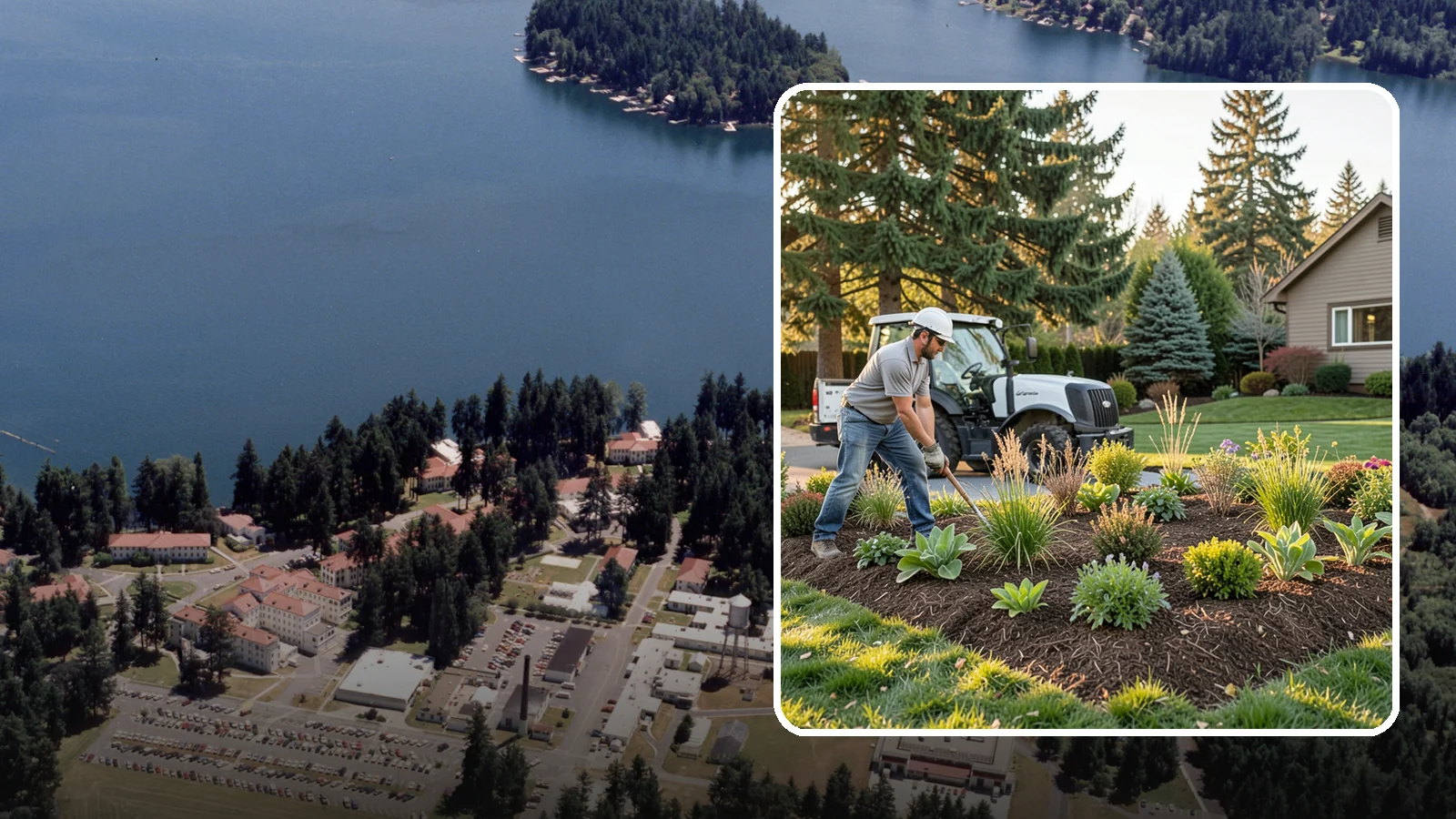 Bed Expansion in Lakewood, Pierce County, WA - We enlarge your existing planting beds to accommodate new plants, better proportions, and easier maintenance across your Puget...