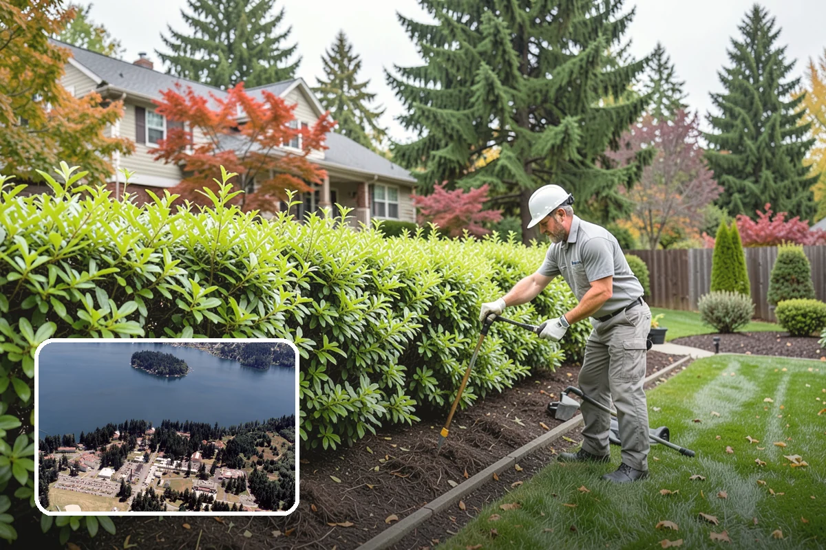 Bed Expansion in Lakewood, Pierce County, WA - Creates room for additional plants and layered design