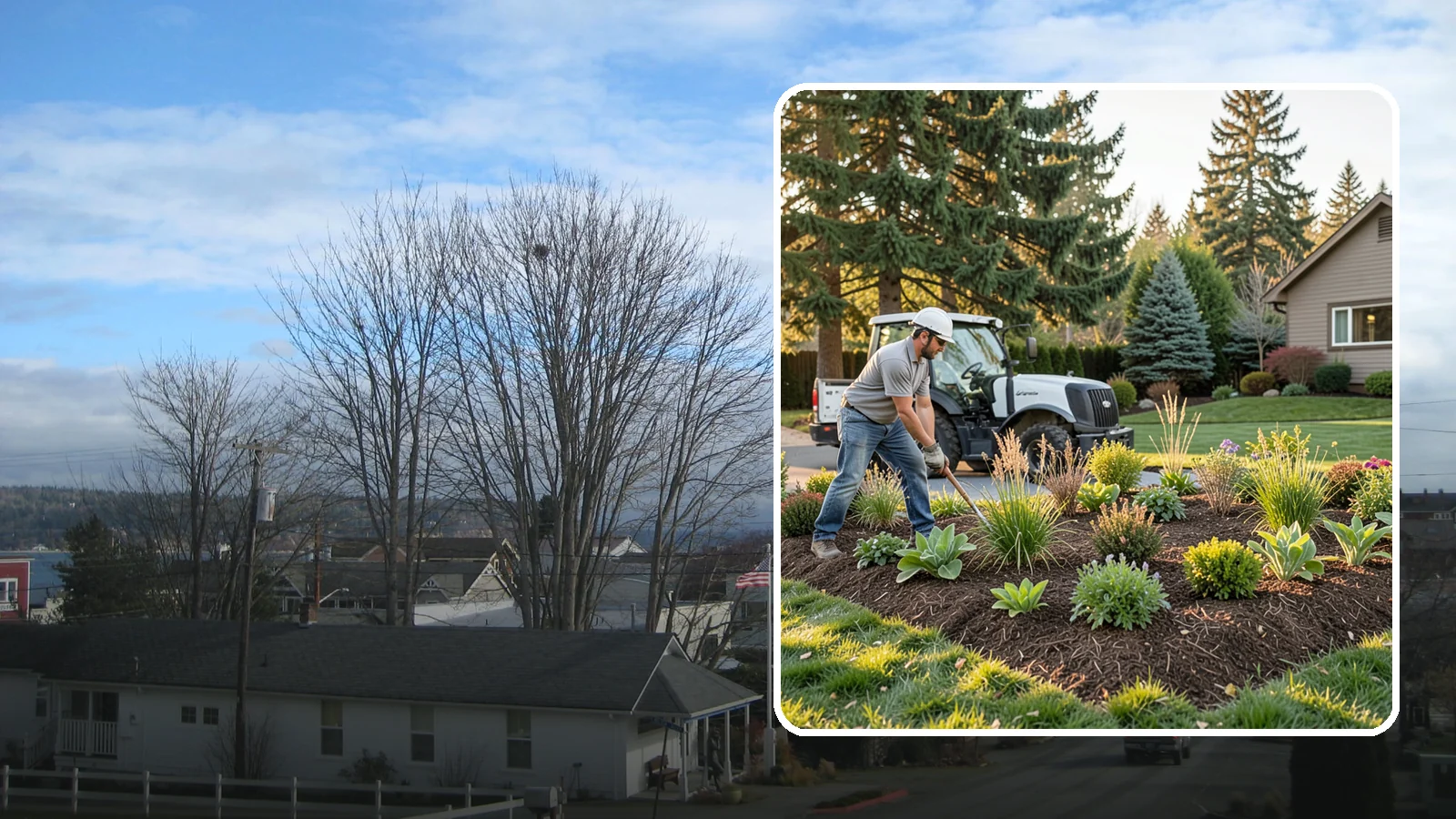 Bed Expansion in Langley, Island County, WA - We enlarge your existing planting beds to accommodate new plants, better proportions, and easier maintenance across your Puget...