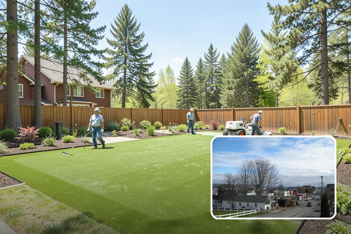 Bed Expansion in Langley, Island County, WA - Creates room for additional plants and layered design