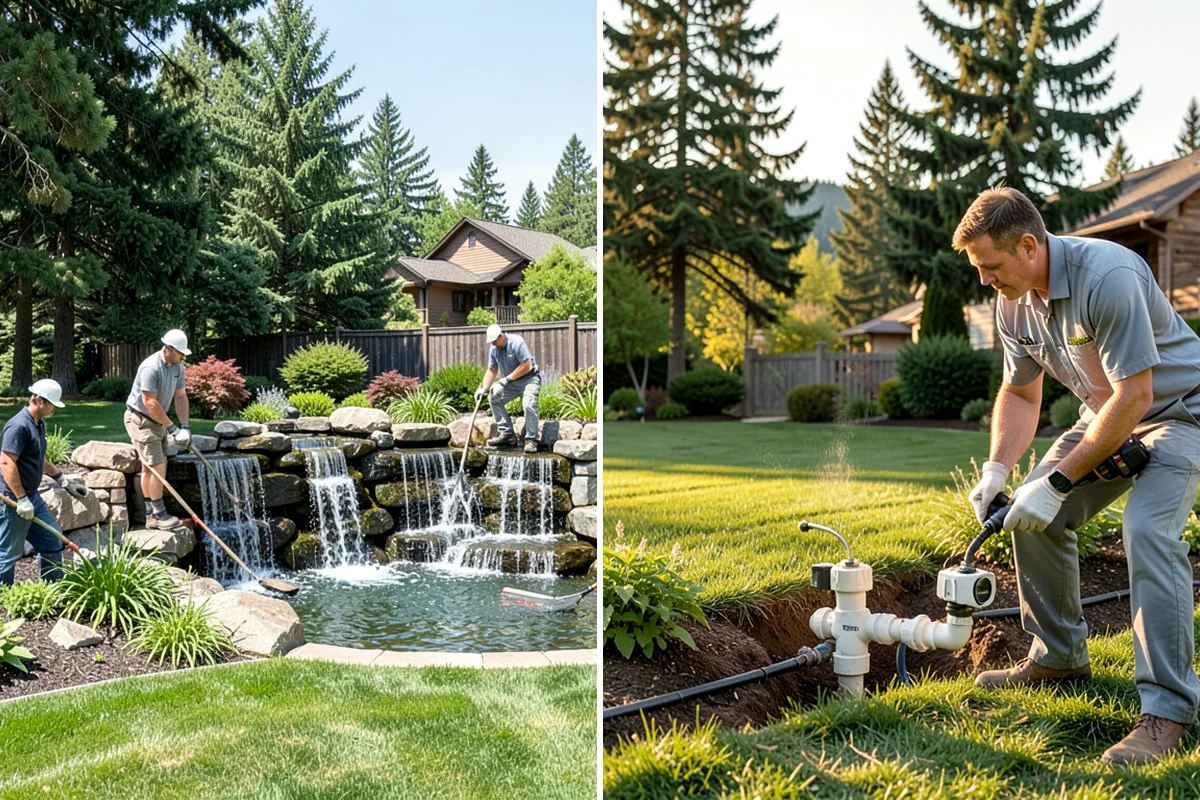 Bed Expansion in Lyman, Skagit County, WA - Lay out the new bed shape with you and mark the perimeter