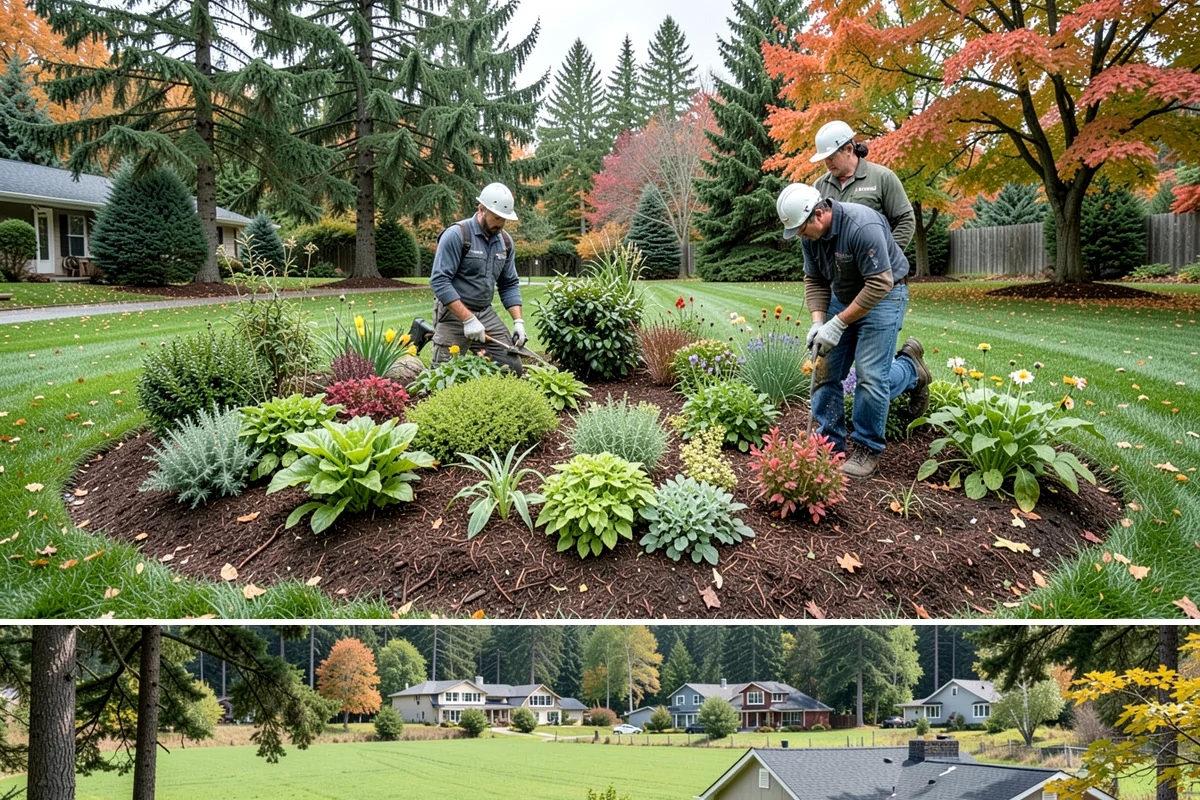 Bed Expansion in Lyman, Skagit County, WA - Best done in the cool, moist windows of spring or early autumn so freshly opened soil settles before Puget Sound's summer dry...