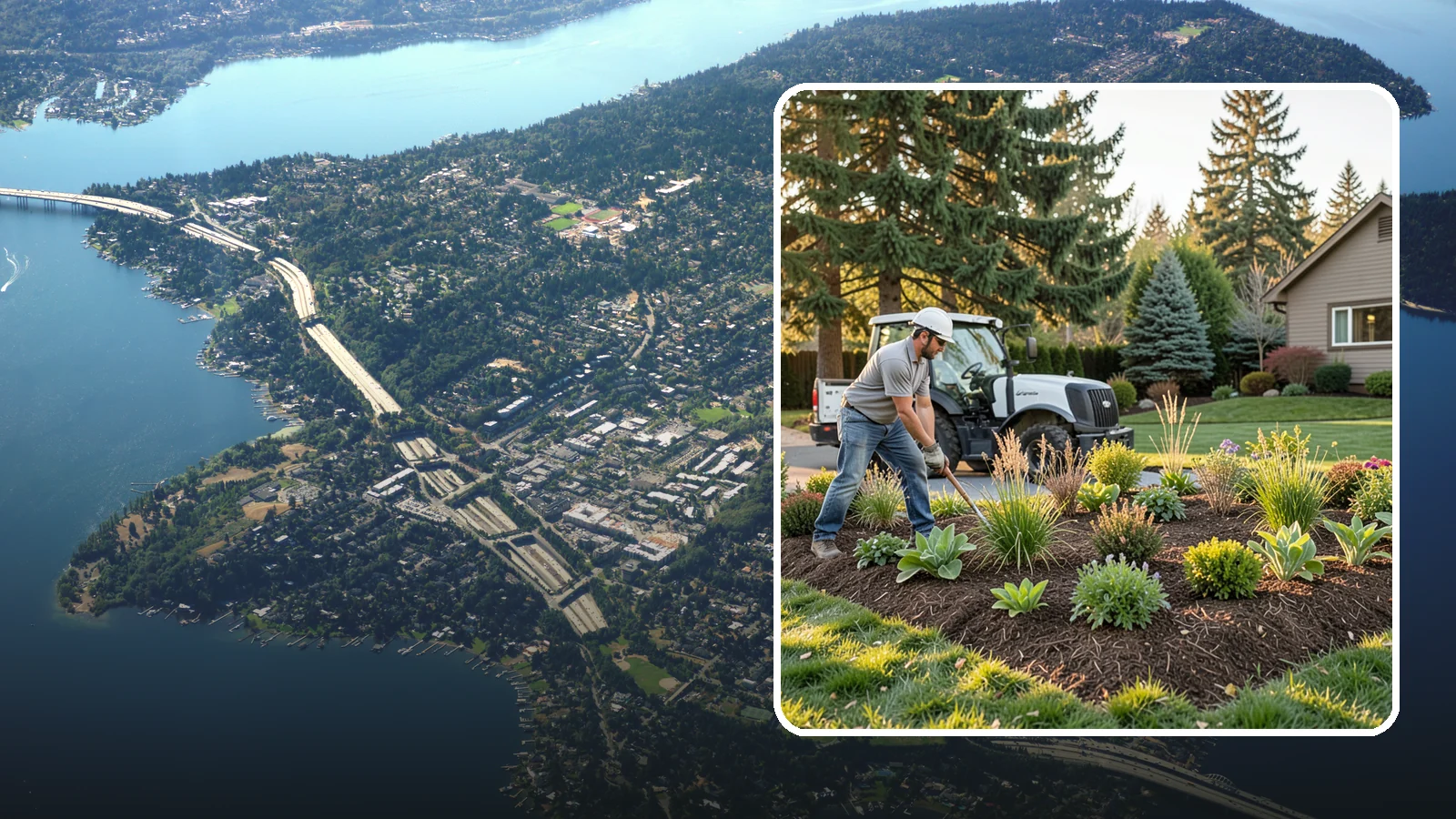 Bed Expansion in Mercer Island, King County, WA - We enlarge your existing planting beds to accommodate new plants, better proportions, and easier maintenance across your Puget...