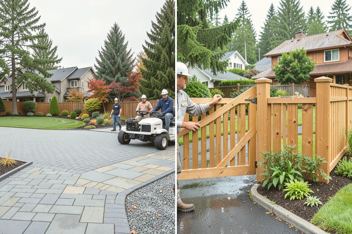 Bed Expansion in Milton, King County, WA - Lay out the new bed shape with you and mark the perimeter