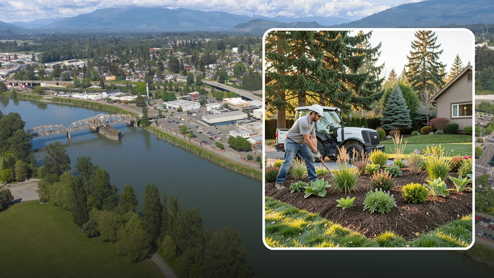 Bed Expansion in Mount Vernon, Skagit County, WA - We enlarge your existing planting beds to accommodate new plants, better proportions, and easier maintenance across your Puget...