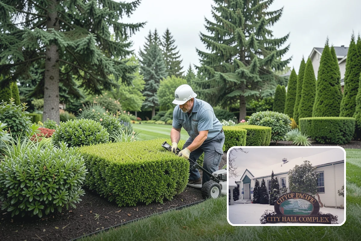 Bed Expansion in Pacific, King County, WA - Creates room for additional plants and layered design