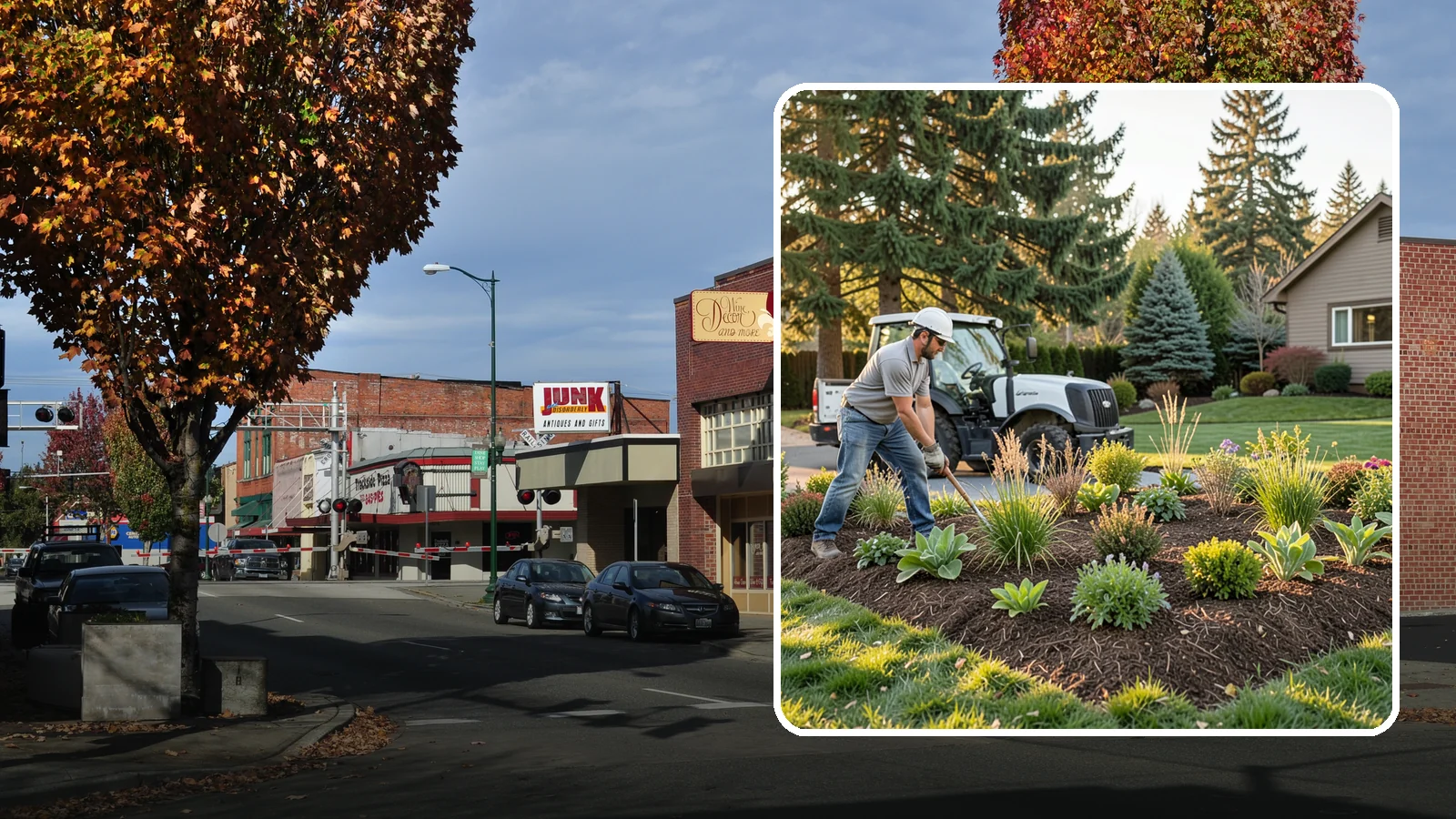 Bed Expansion in Puyallup, Pierce County, WA - We enlarge your existing planting beds to accommodate new plants, better proportions, and easier maintenance across your Puget...
