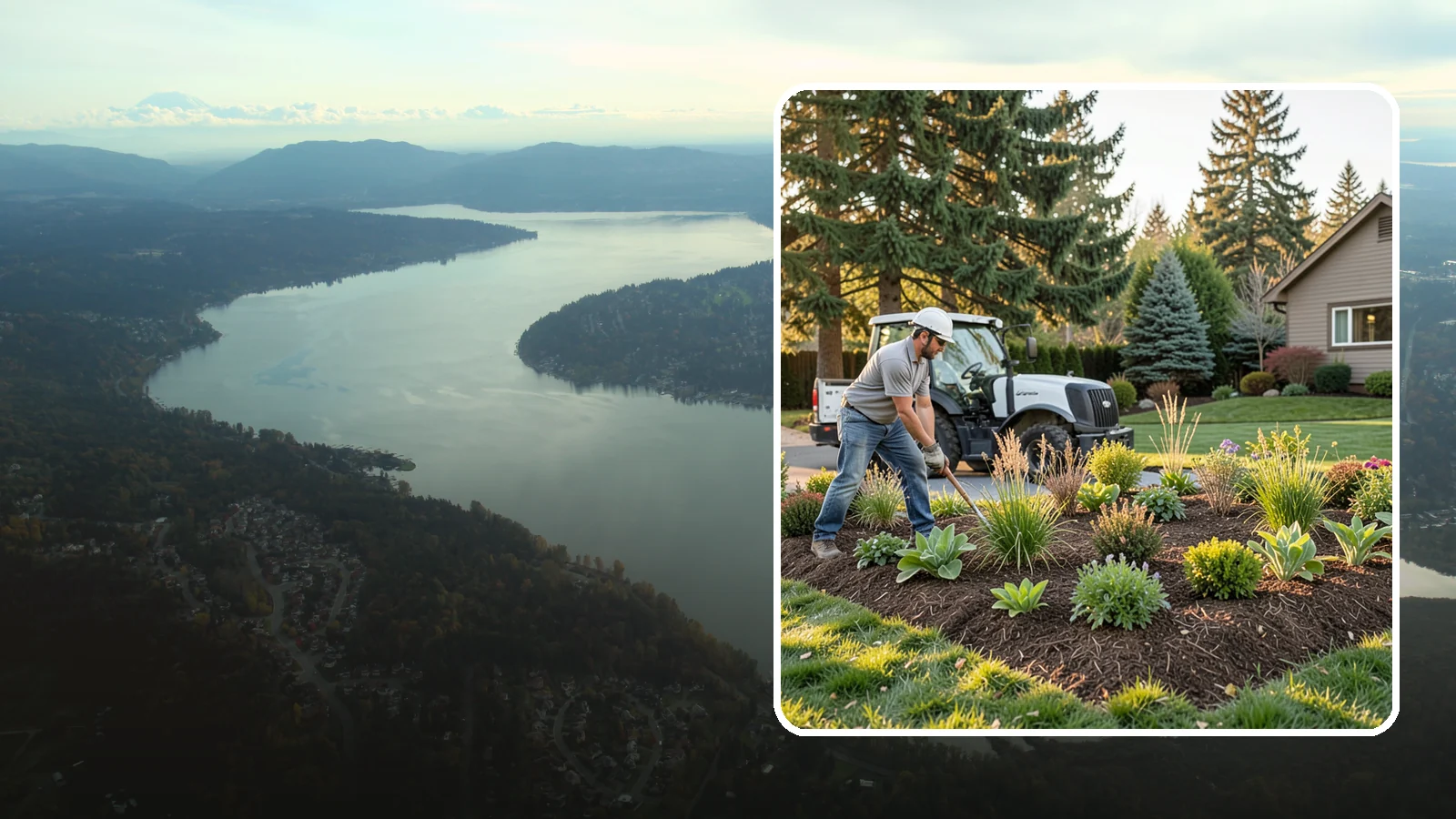 Bed Expansion in Sammamish, King County, WA - We enlarge your existing planting beds to accommodate new plants, better proportions, and easier maintenance across your Puget...