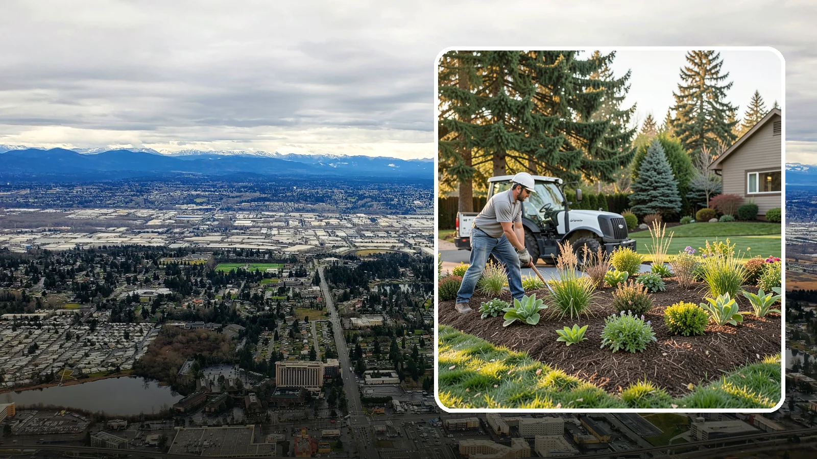 Bed Expansion in SeaTac, King County, WA - We enlarge your existing planting beds to accommodate new plants, better proportions, and easier maintenance across your Puget...