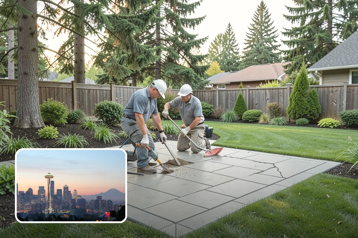 Bed Expansion in Seattle, King County, WA - Creates room for additional plants and layered design