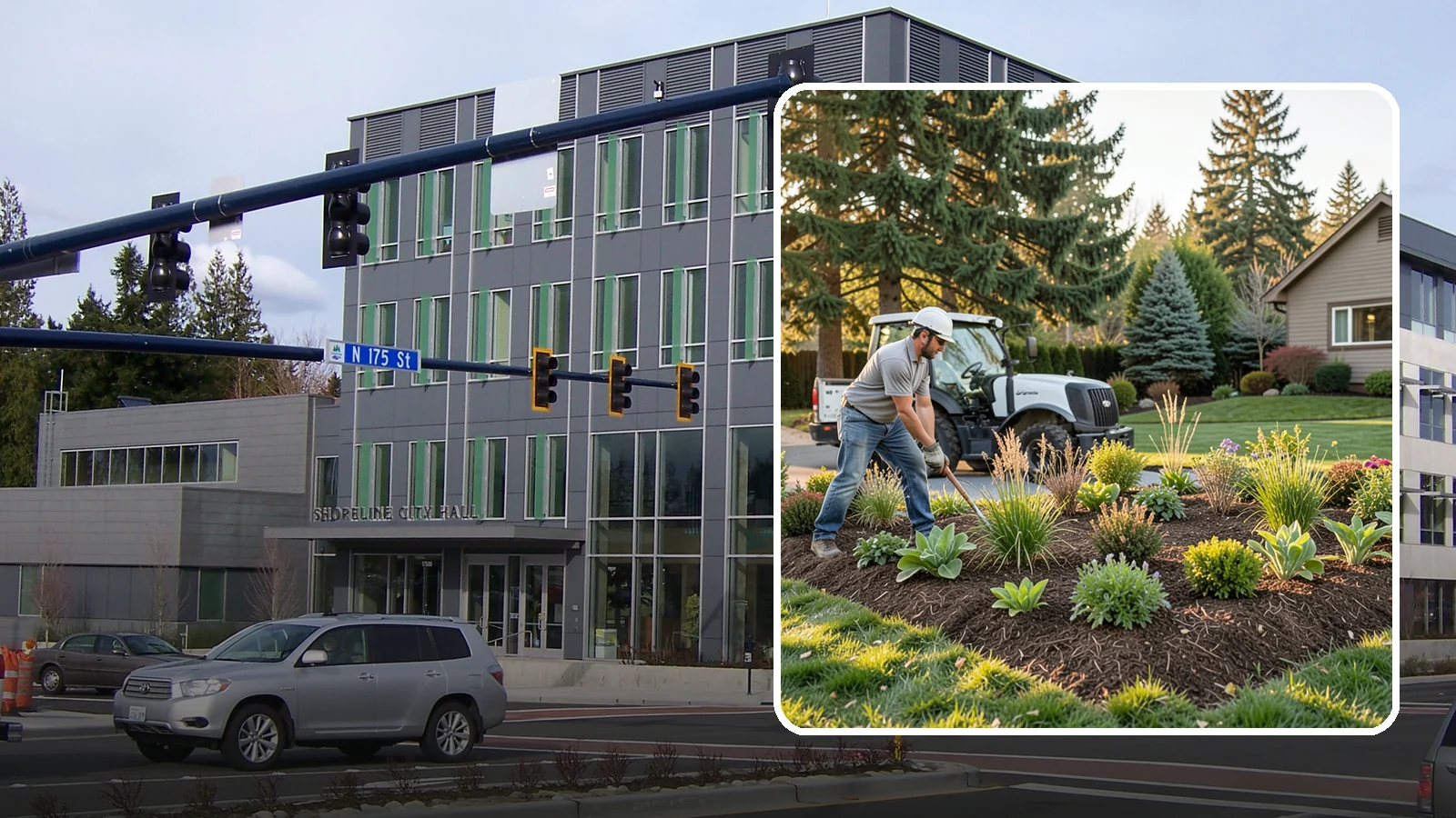 Bed Expansion in Shoreline, King County, WA - We enlarge your existing planting beds to accommodate new plants, better proportions, and easier maintenance across your Puget...