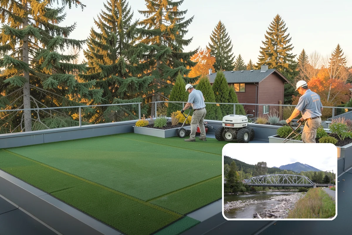 Bed Expansion in Skykomish, King County, WA - Creates room for additional plants and layered design