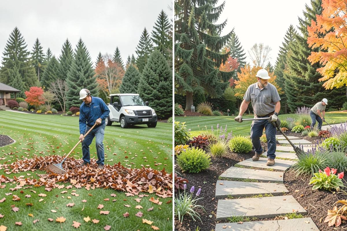 Bed Expansion in Steilacoom, Pierce County, WA - Lay out the new bed shape with you and mark the perimeter